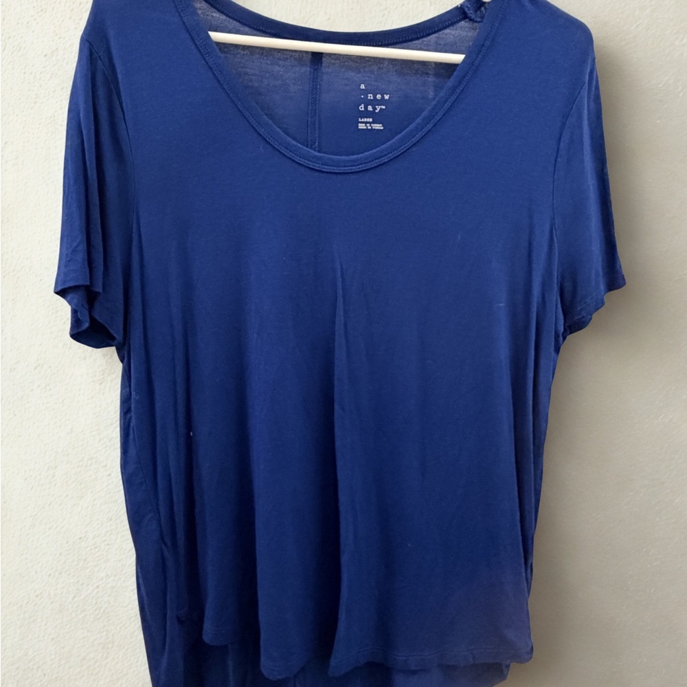 a new day Women's Short Sleeve Top - Royal Blue
